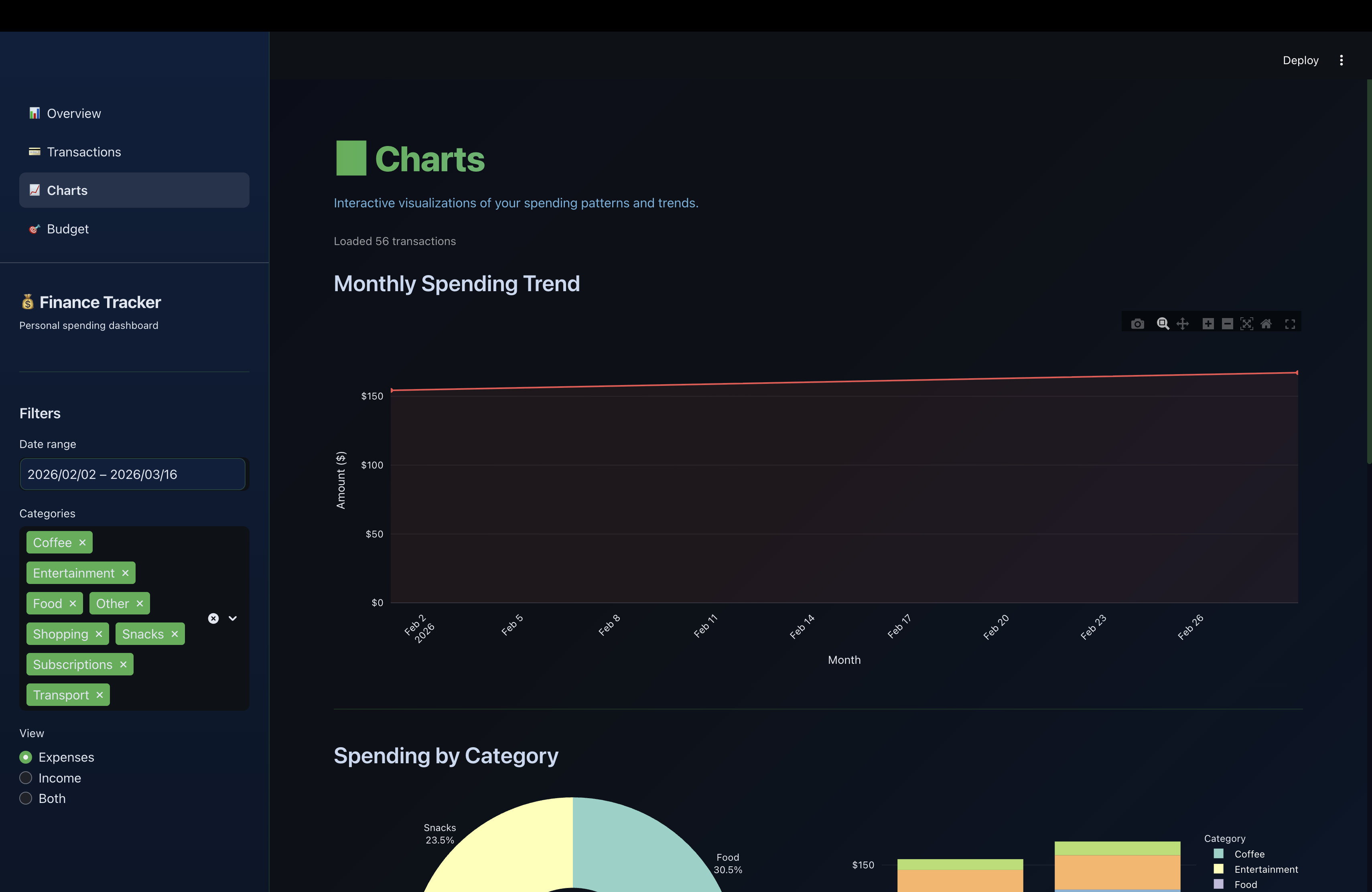 Finance Tracker screenshot 4