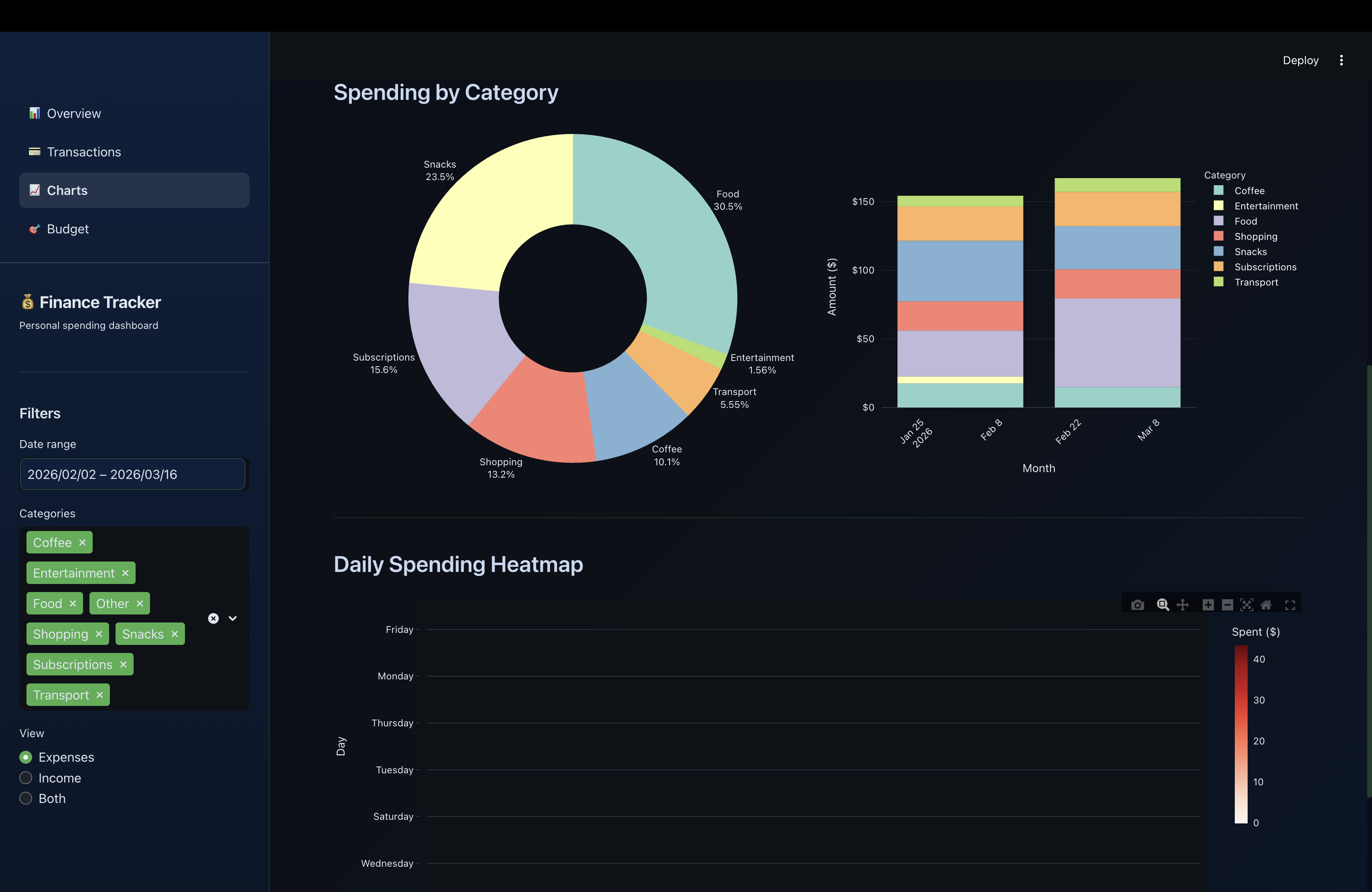 Finance Tracker screenshot 5