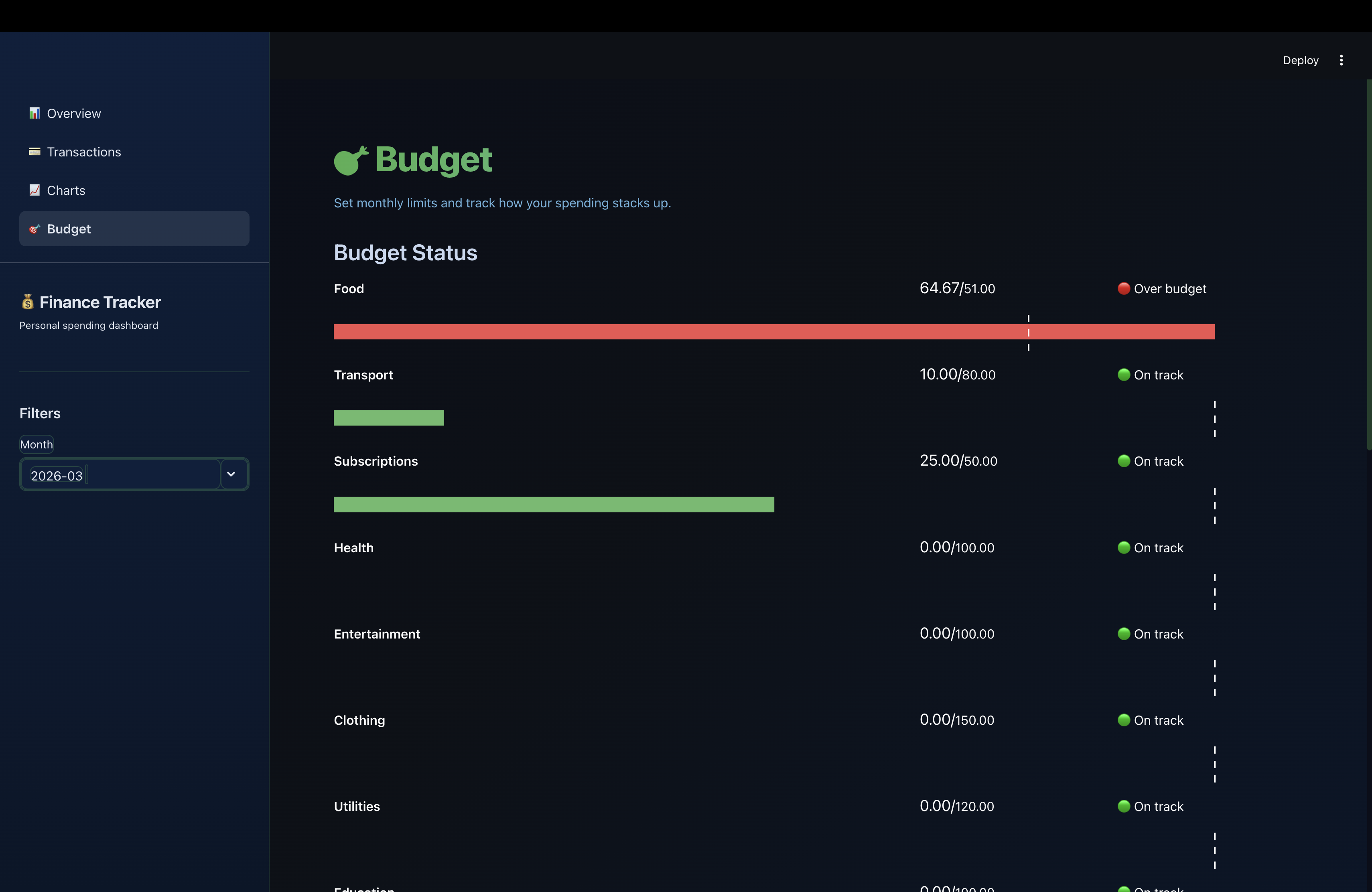 Finance Tracker screenshot 6